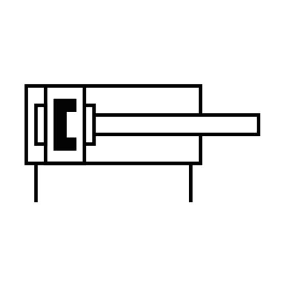 Festo_Brand_Compact_Cylinder_ADN-63-50-A-P-A_line_drawing